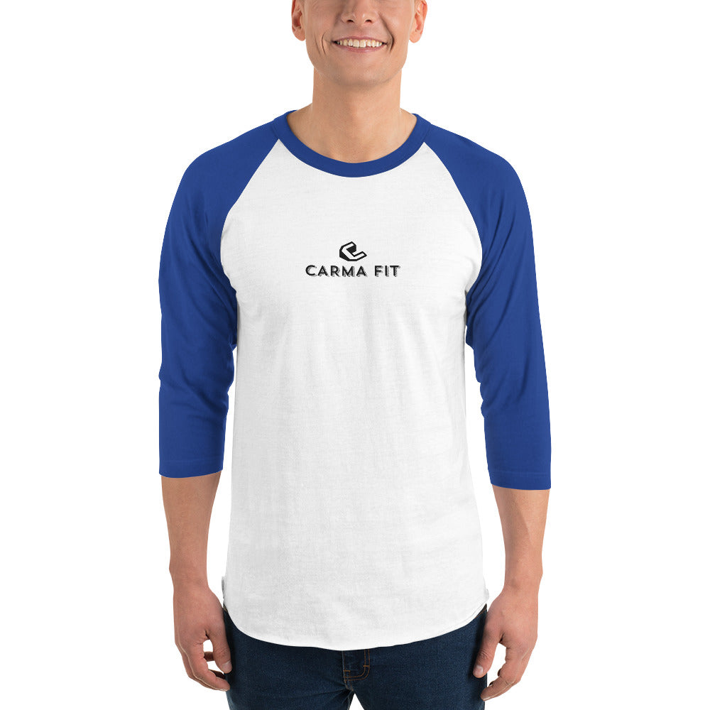 Unisex 3/4 sleeve raglan Baseball shirt